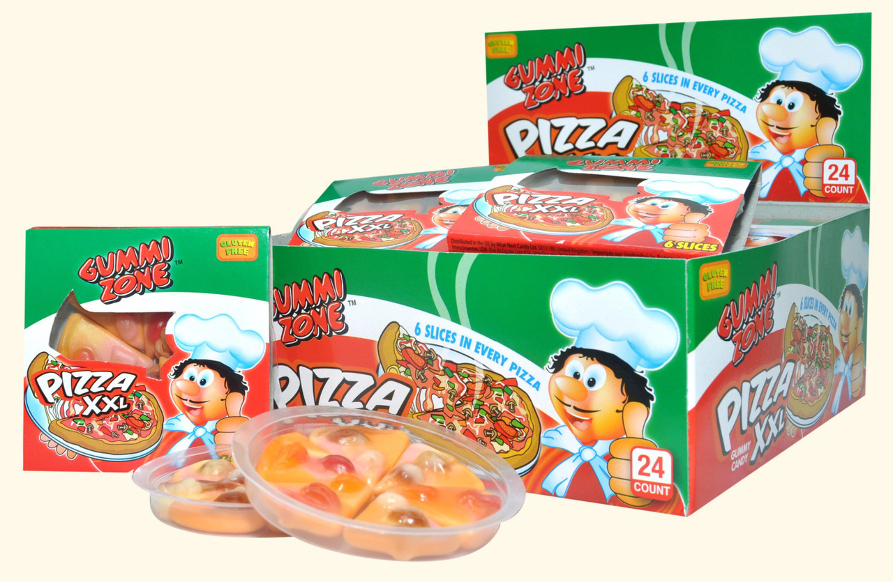Мармелад Большая Пицца Pizza XXL 5 кусков 21гр (24шт - упак)  / GUMMI ZONE/