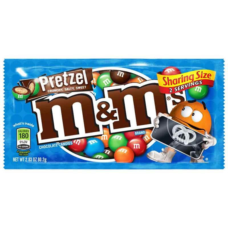 Шоколадное драже M&M's Pretzel 80,2 гр