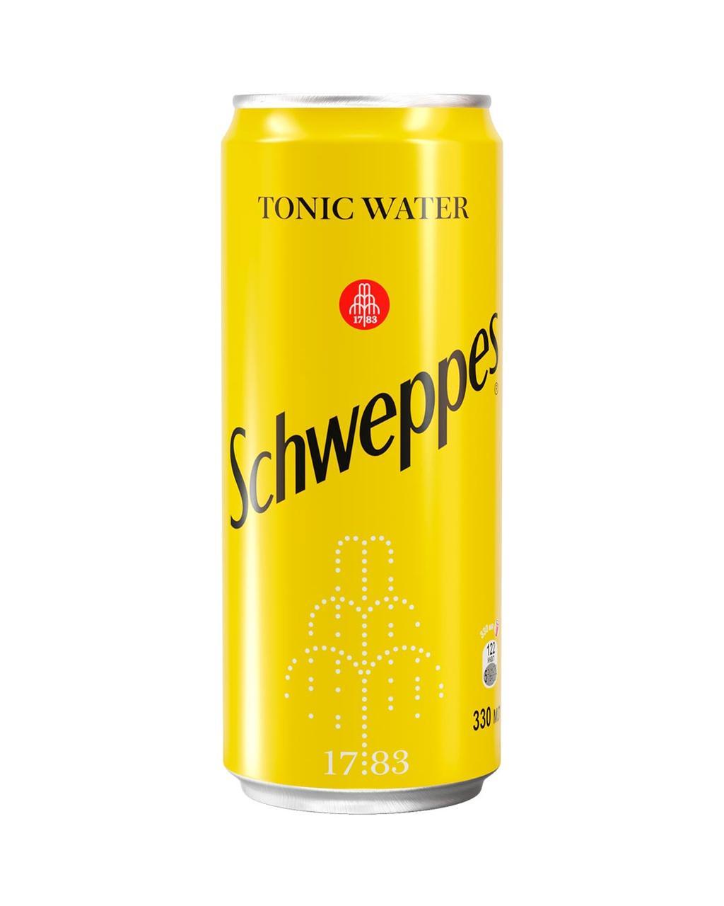 Schweppes Tonic Water 0,33 литра / KZ / (12 шт в упаковке)