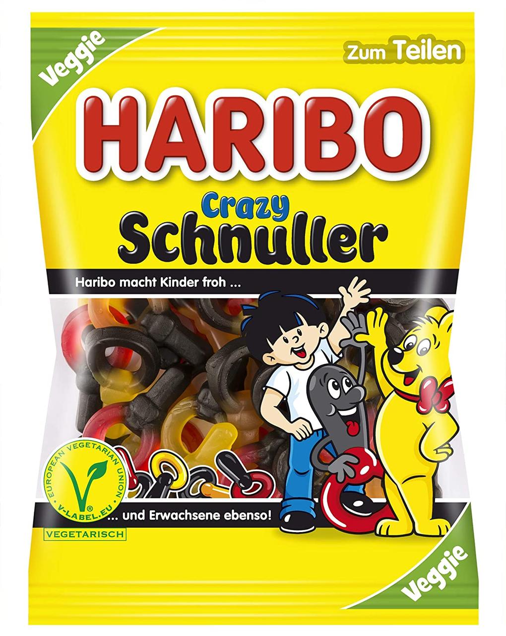 Мармелад Haribo CRAZY SCHNULLER 200гр /Германия/