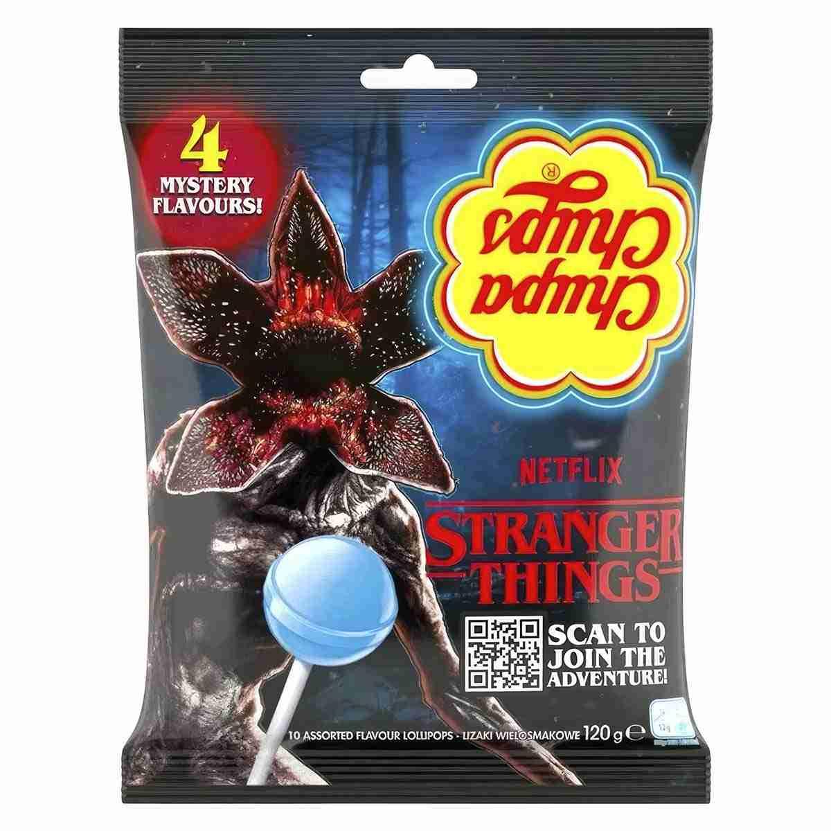 Леденцы Chupa Chups Stranger Things, 120 г