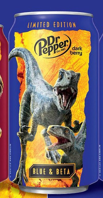 Dr.Pepper Dark Berry Темная Ягода Jurassic World  0,355 литра