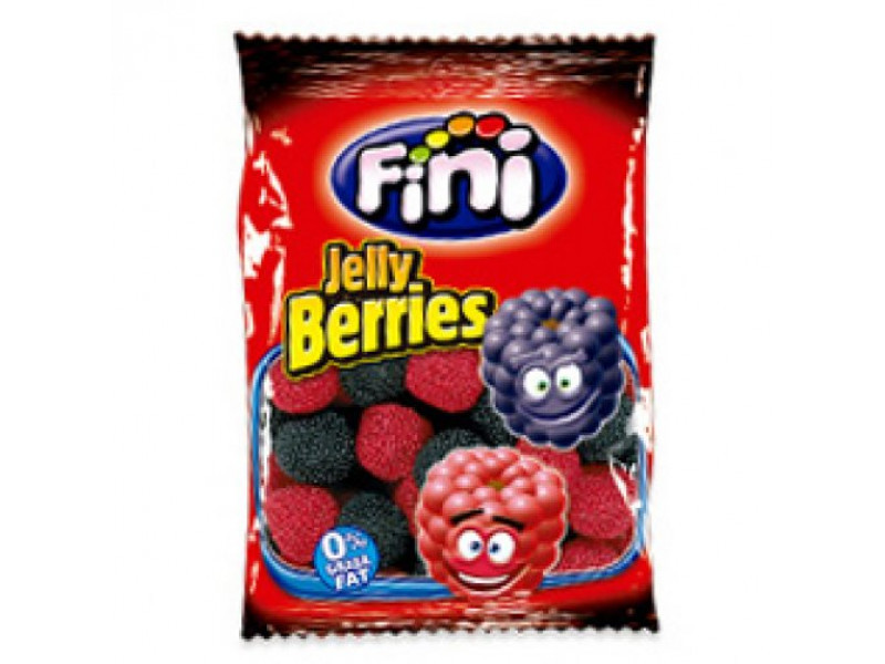 Жев.мармелад Ягоды черно красные 90 гр jelly berries /FINI Испания/ (12шт - упак)
