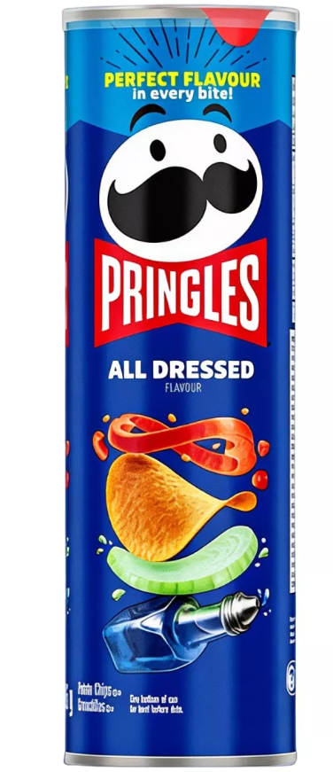 Картофельные чипсы Pringles US All Dressed 158 гр (14 шт в упак)