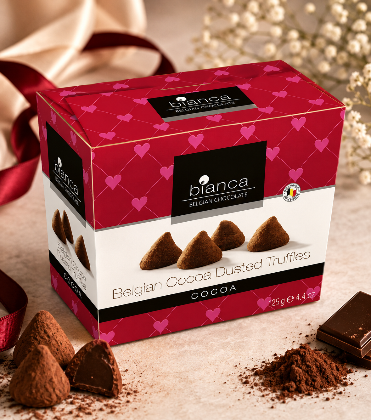Бельгийский Трюфель Bianca Cocoa 175 гр
