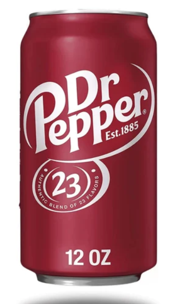 Dr.Pepper 23 Classic Классика 355мл США (12шт-упак)