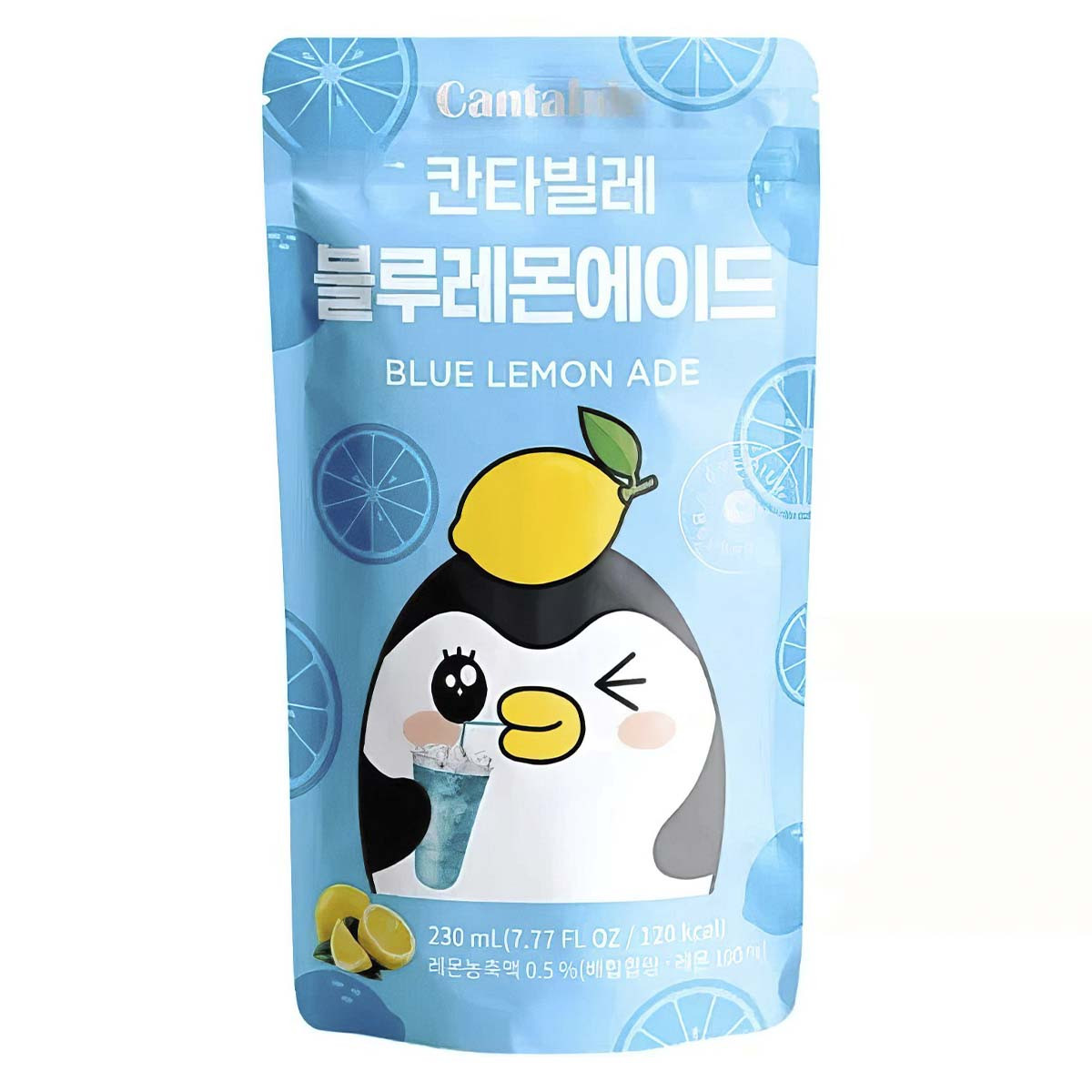 Напиток Cantabile Blue Lemon Ade со вкусом лимона, 230 мл