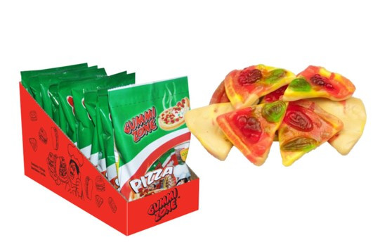 Мармелад Жевательный  Пицца  PIZZA 99g /GUMMI ZONE/ (12шт-упак)