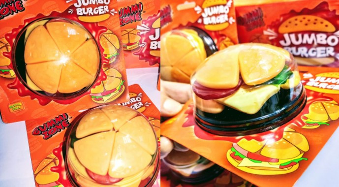 Мармелад JUMBO BURGER ДЖУМБО БУРГЕР 88гр. (6шт-упак)
