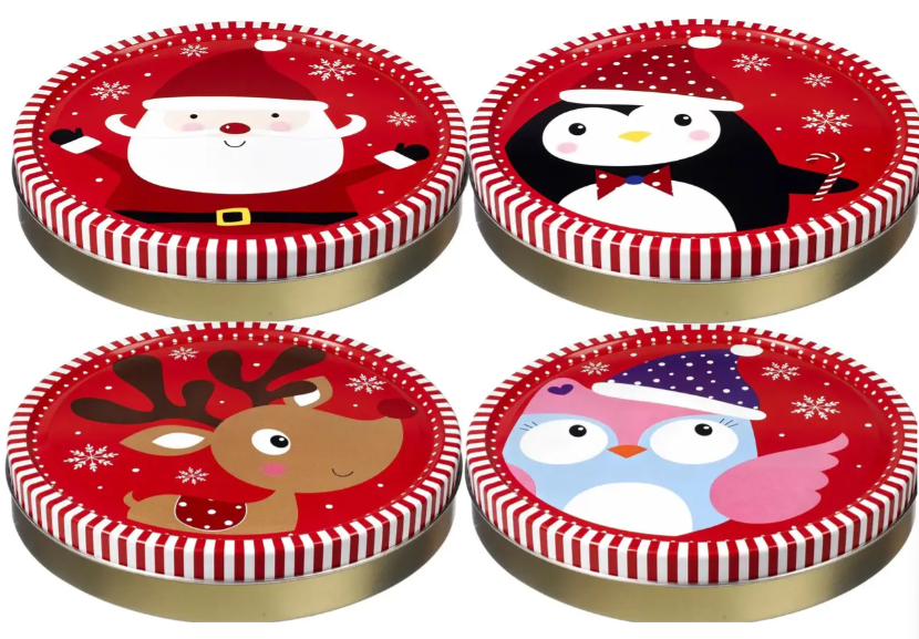 Печенье Новогоднее Christmas  Collection ж/б 200 гр  (ассорти)
