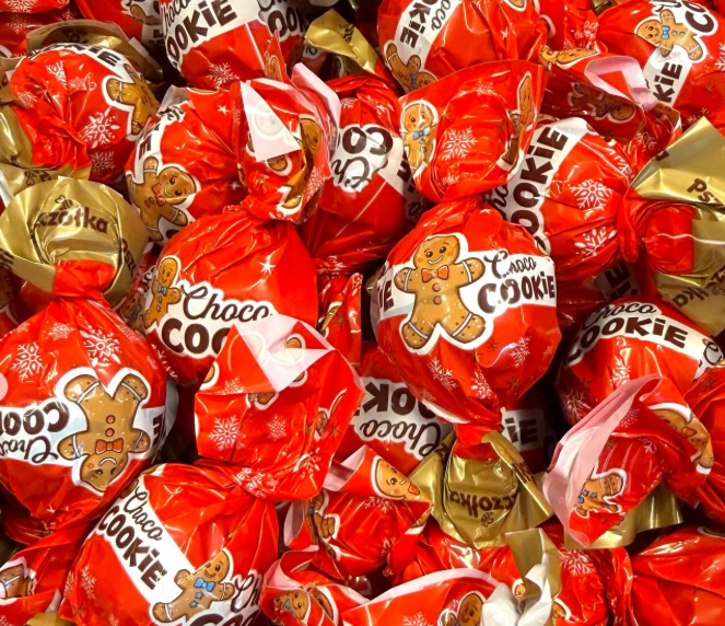 Шоколадные конфеты Choco Cookie Pszczotka 1кг /Польша/