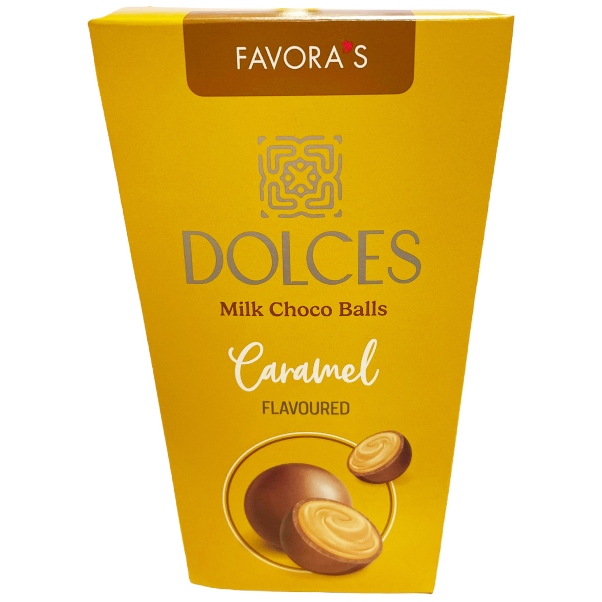 Шоколадные шарики CARAMEL FAVORAs Dolces balls 140гр