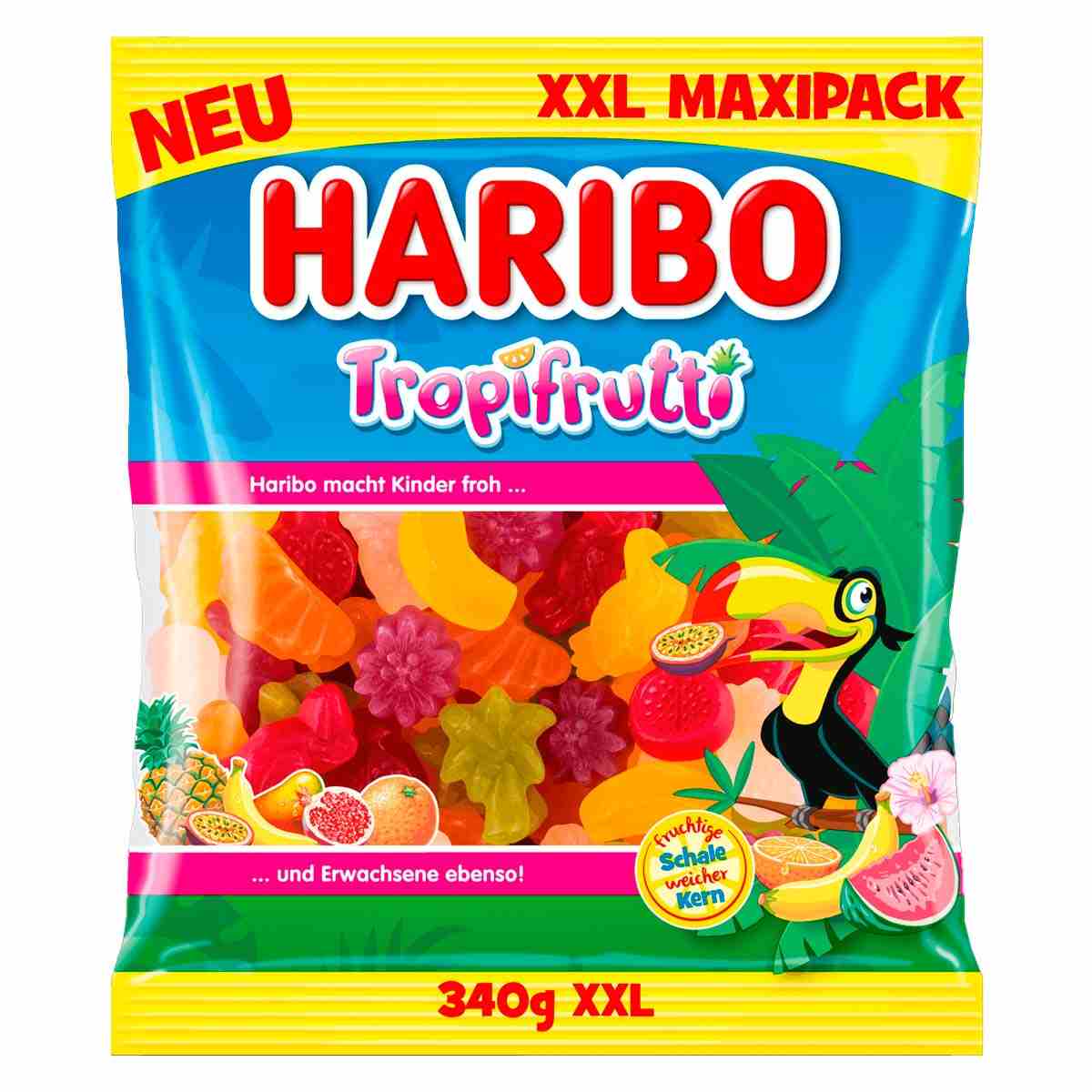 Жевательный мармелад Haribo Tropifrutti тропические фрукты, 340 г