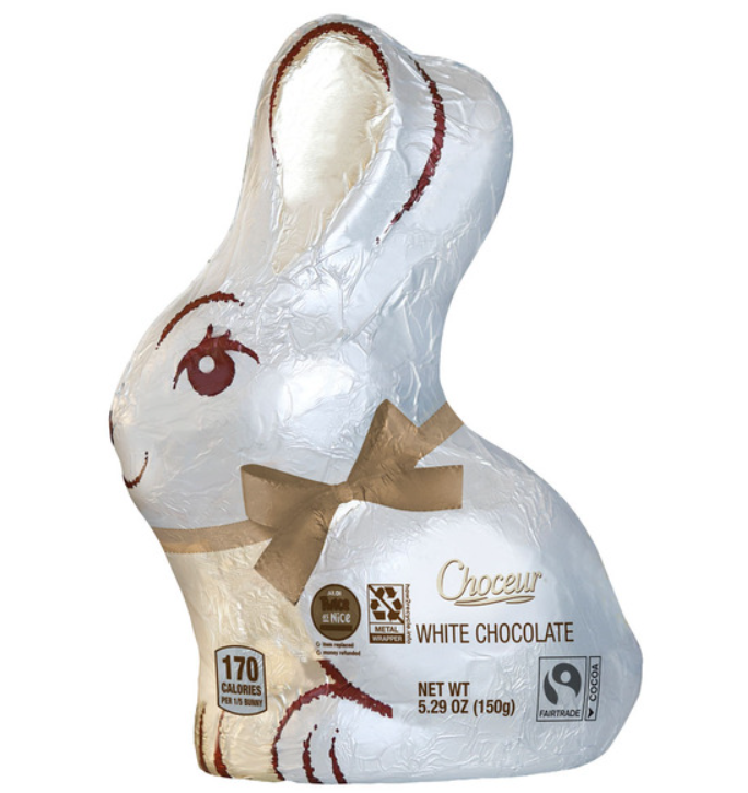 Шоколадные зайчики Choceur White Chocolate 150 гр 1