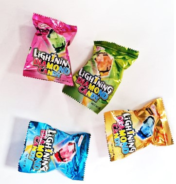 Леденец БРИЛЛИАНТ DIAMOND LOLLIPOP 6 гр / Prestige / ( 24 шт в упаковке )