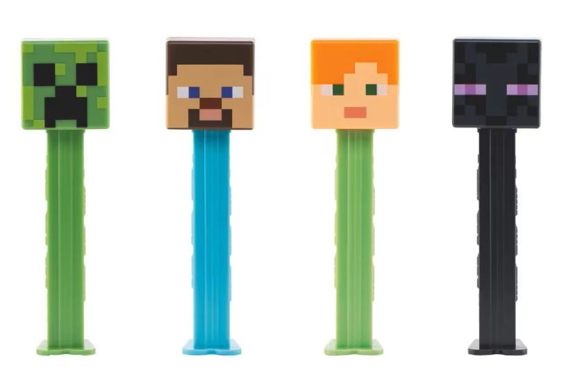 PEZ Игрушка Minecraft 17 гр /Венгрия/