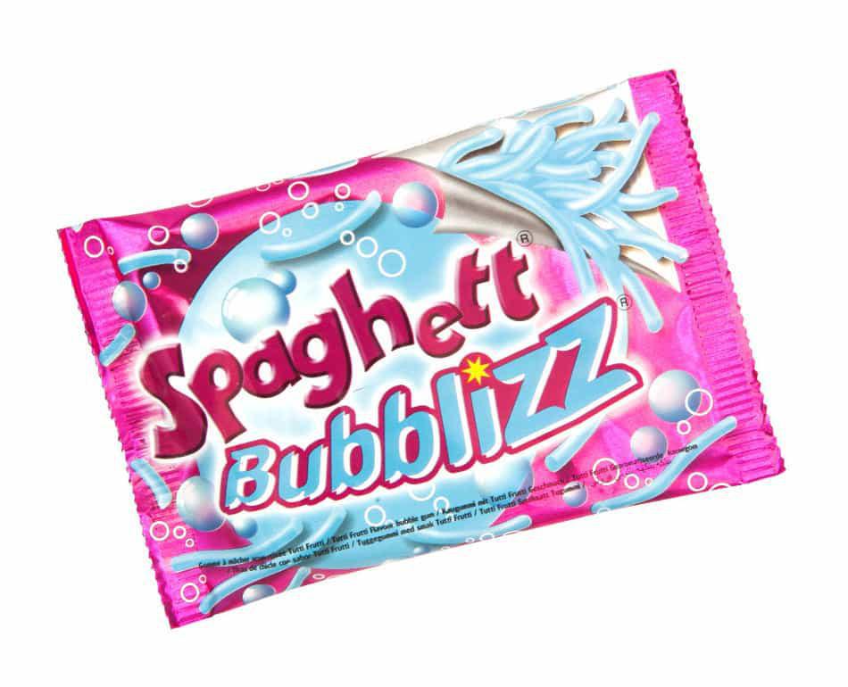 Жевательная резинка Spaghett Bubblizz 35гр Франция (24шт-упак) Tubble gum Lutti