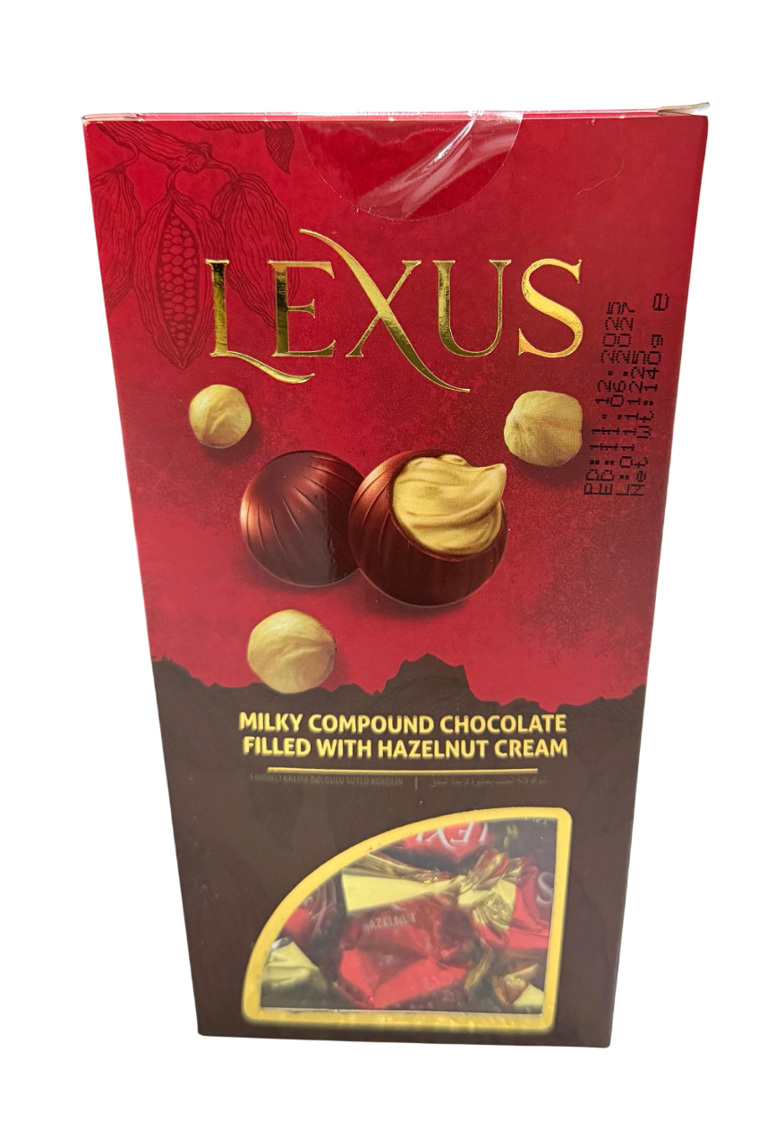 Шоколадные конфеты Lexus Hazelnut 140 гр / Турция