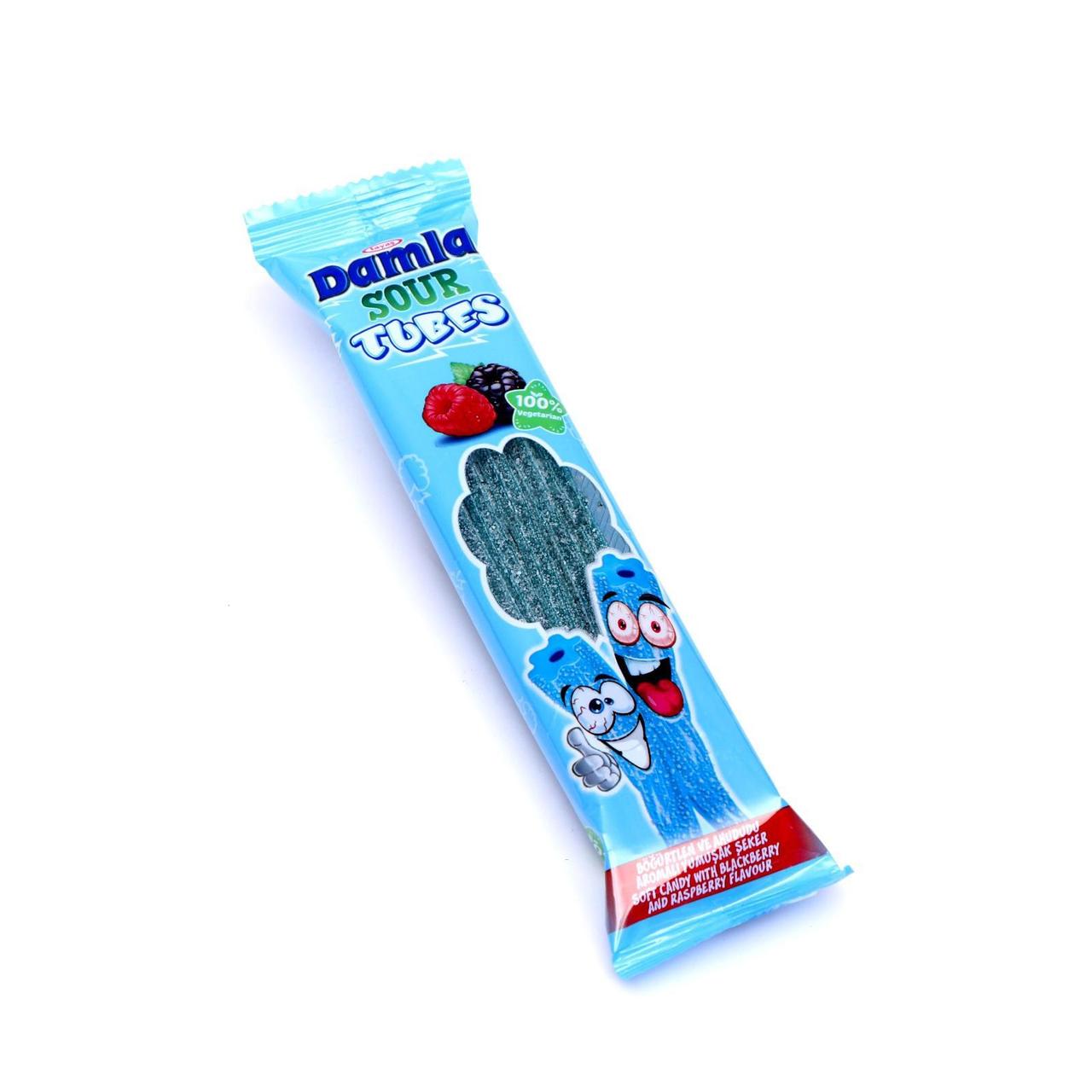 Жев.мармелад Damla sour Tubes  35 гр Blackberry (24 шт в упаковке)
