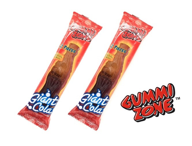 Мармелад Гигантская Кола бутычка  Cola /36шт-упак  / GUMMI ZONE/