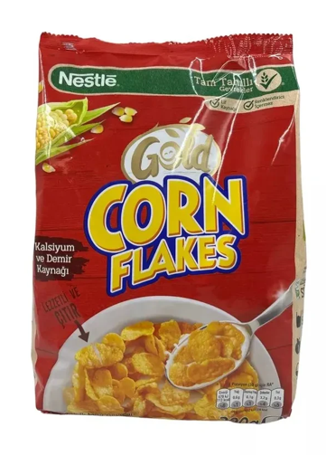 Готовый завтрак Nestle Gold Corn Flakes ,200 гр