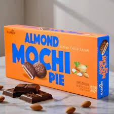 Рисовое пирожное Моти Samjin Almond Choco Cream   150гр