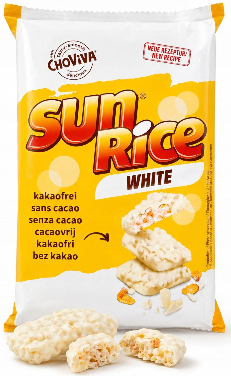 Батончики Sun Rice White 250 гр