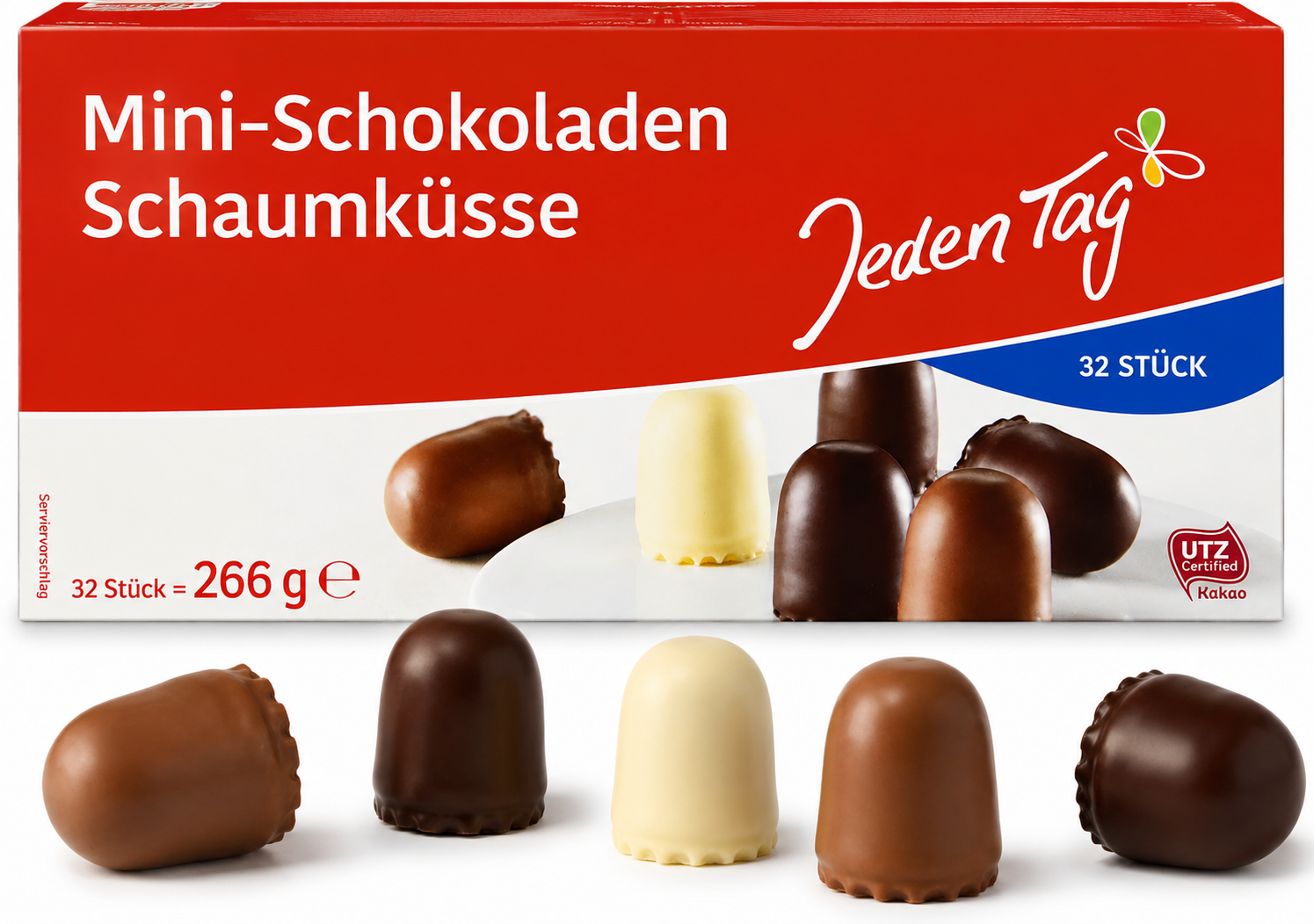 Шоколадные конфеты Schoco Kusse 266 гр.