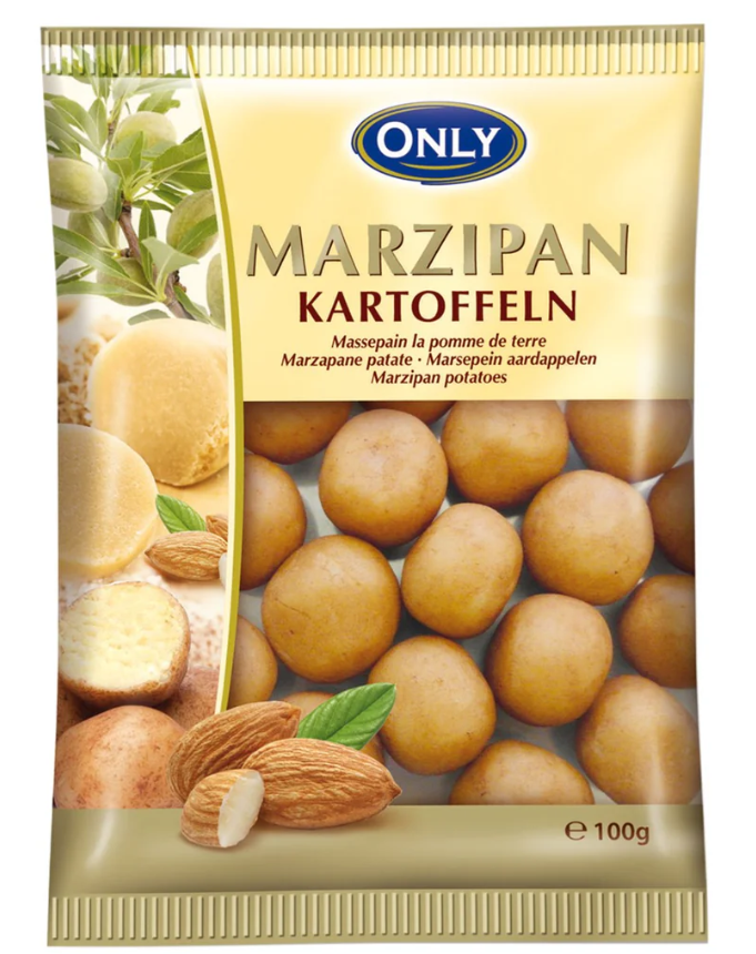Марципан Kartoffeln  100г / Only / Германия