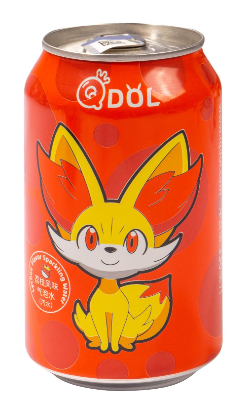 Газ.напиток Pokemon со вкусом Личи 330 мл  (24шт в упаковке) /