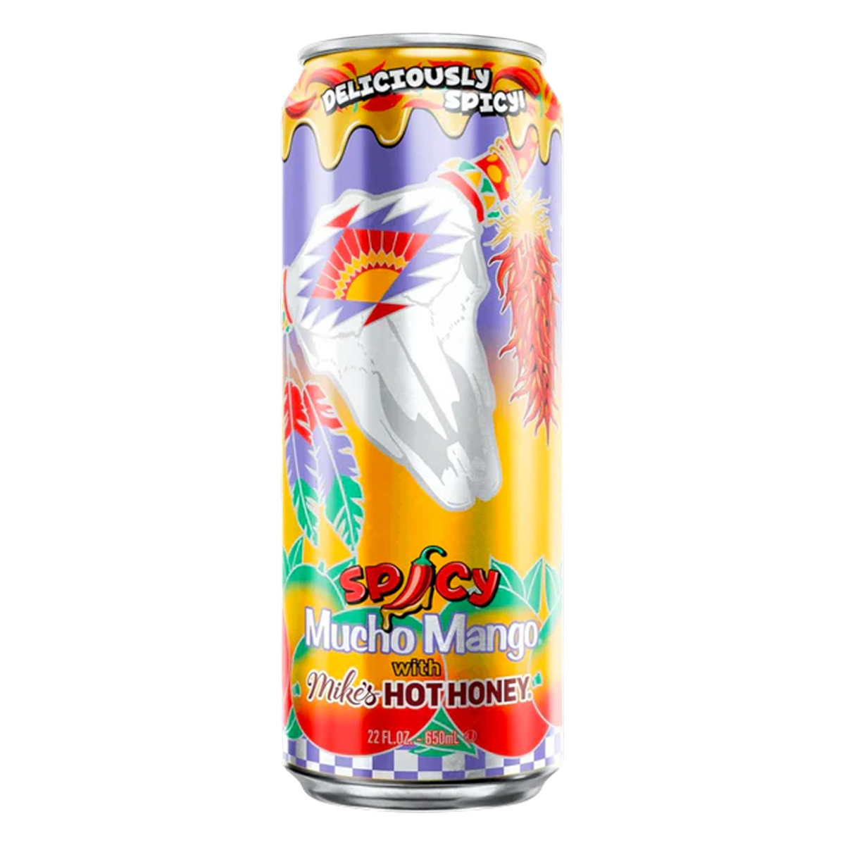 Безалкогольный негазированный напиток Arizona Spicy Mucho Mango with Mike´s Hot Honey со вкусом прян