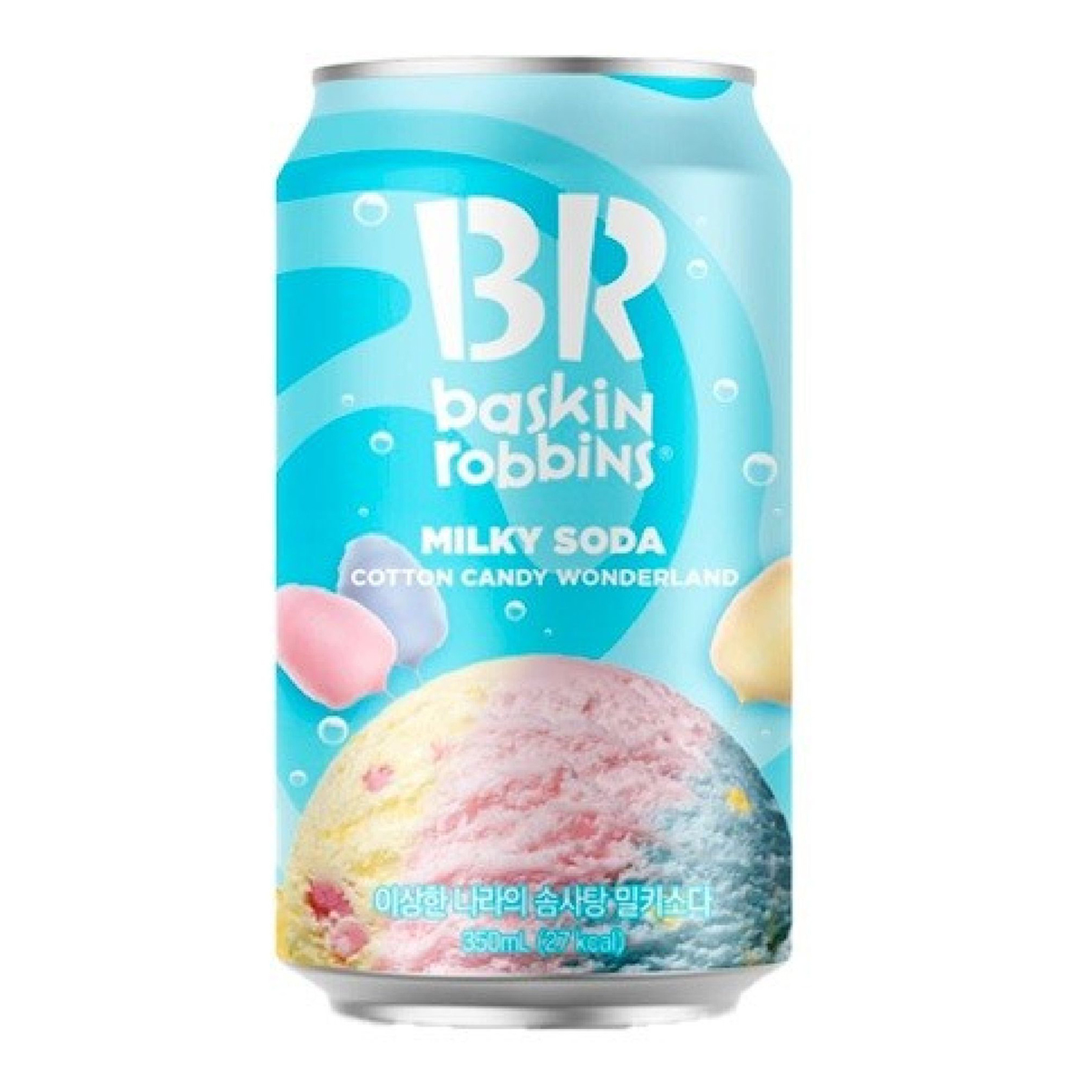 Газ.напиток Baskin Robbins Milky Soda Cotton Candy   350мл