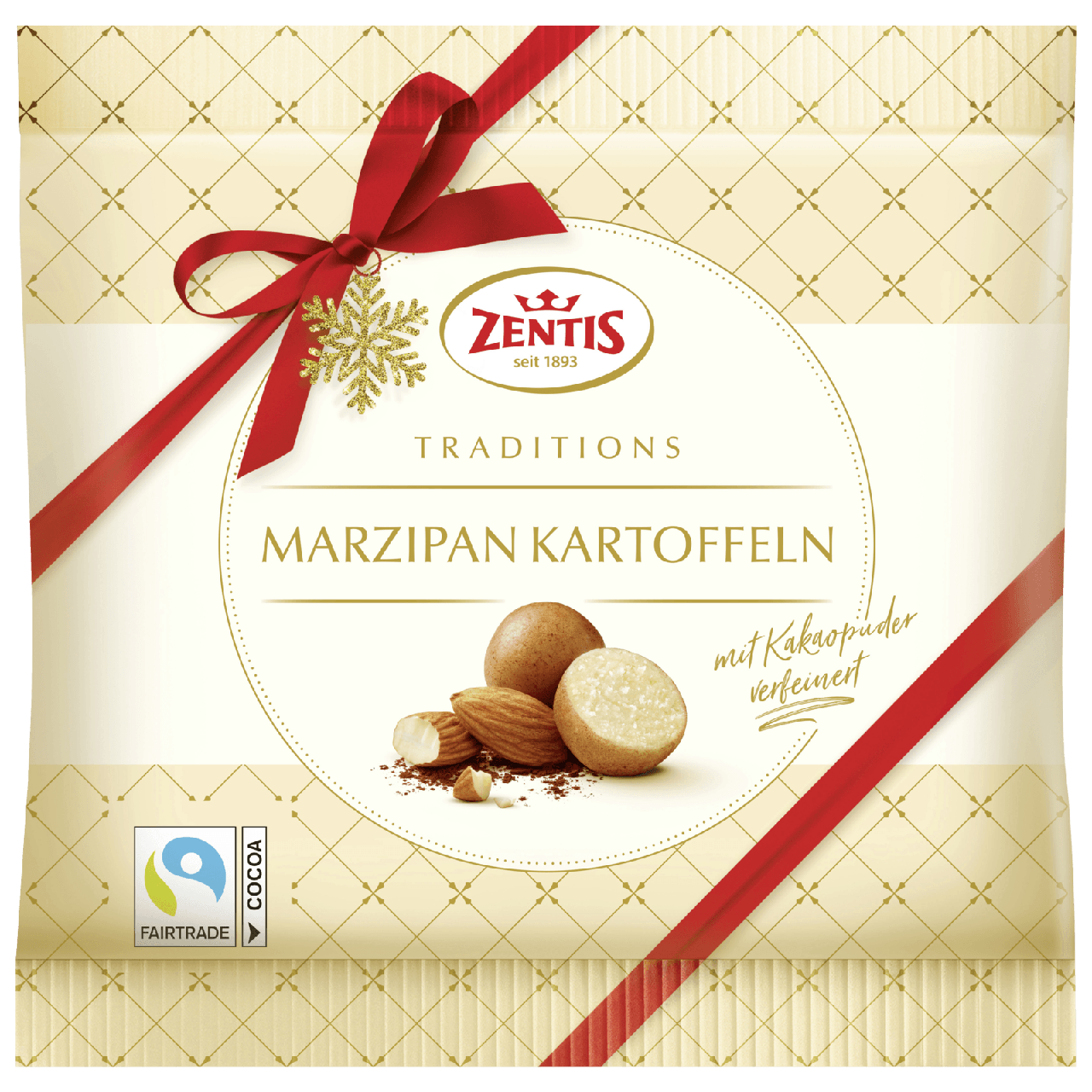 Марципан Zentis Marzipan Kartoffeln 100г Германия