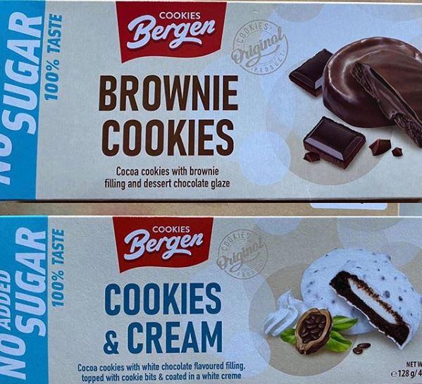 Печенье Диабетическое Bergen Cookies 128 гр