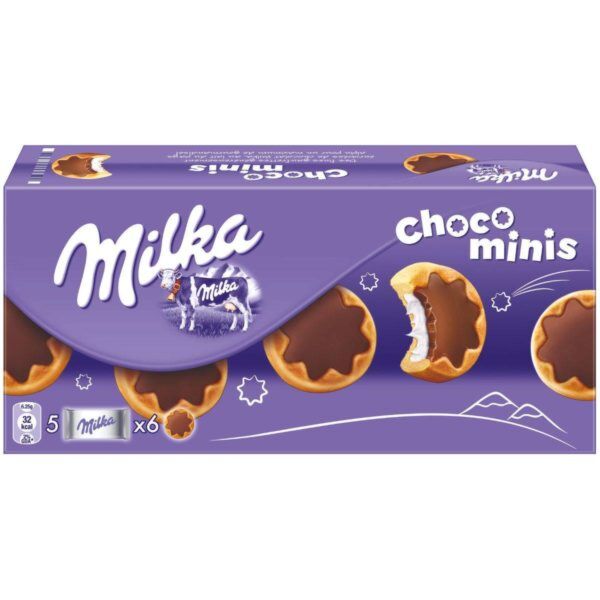 Печенье Milka Choco Minis 150г