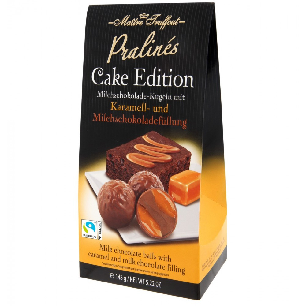 Набор конфет Maitre Truffout Cake Edition CARAMEL карамель 148гр