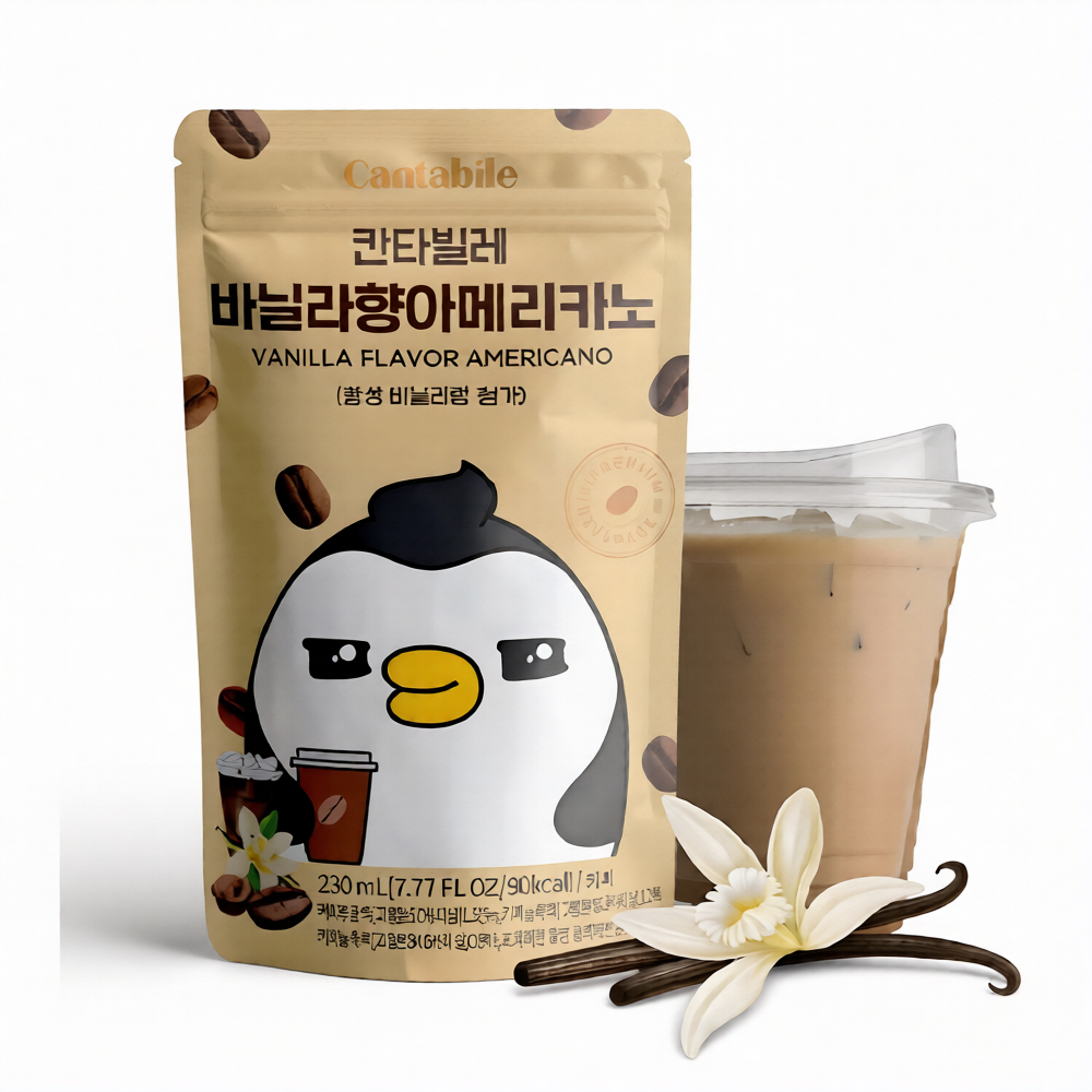Напиток безалкогольный CANTABILE Vanilla Flavor Americano 230мл
