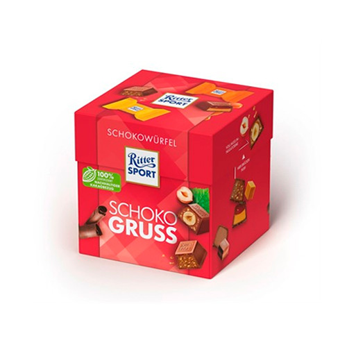 Конфеты Ritter Sport Schoko Gruss 176 гр