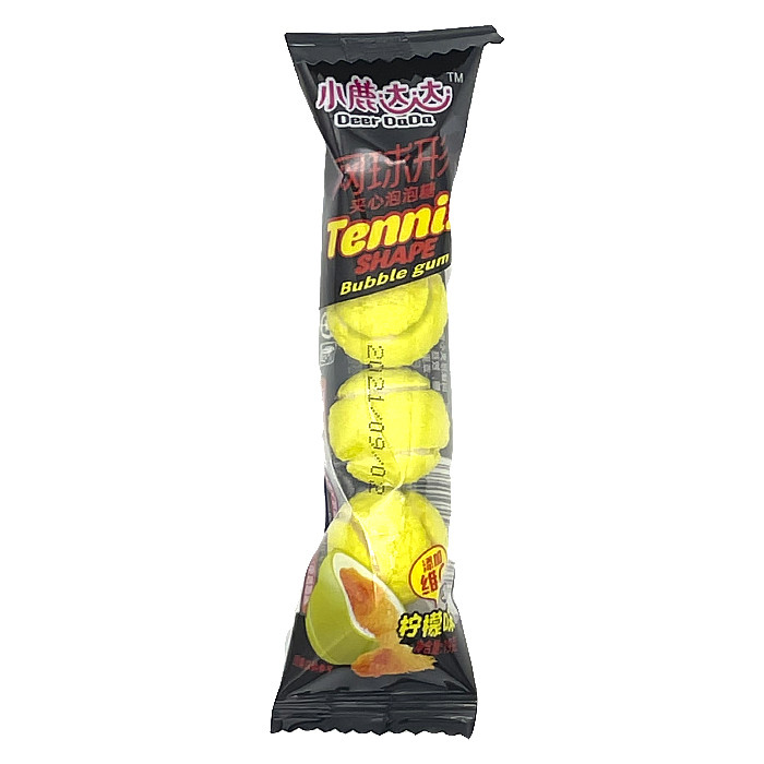 Жевательная резинка Deer DaDa Tennis Shape теннисные мячики с начинкой, 19 г (20 шт в упаковке) /КИТ