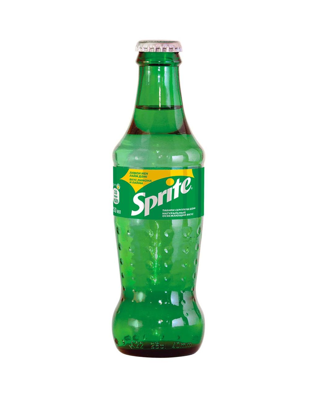 Sprite Classic  250 ml  / стекло / KZ / (24 шт в упаковке)