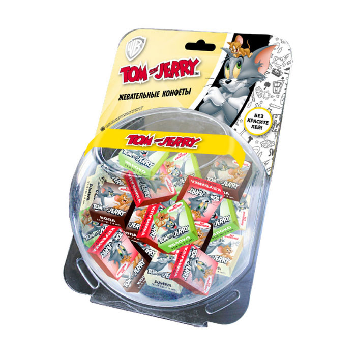 Жев.конфеты Tom&Jerry Микс 11,5 гр (Сфера 70шт в упак)
