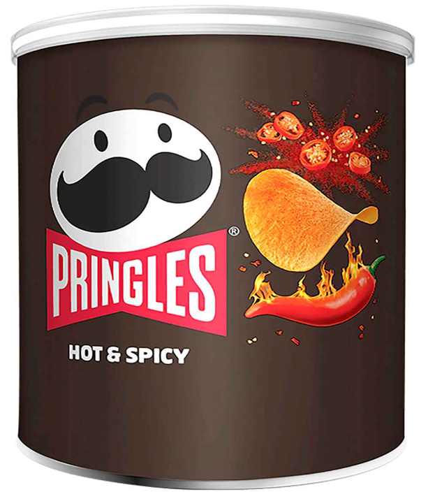 Чипсы PRINGLES Hot & Spicy Острые 40 гр (12 шт в упаковке)