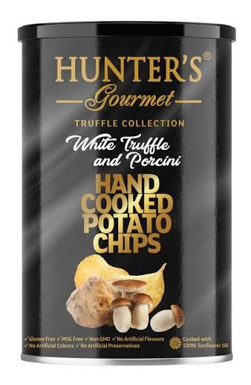 Чипсы Hunter`s Gourmet  White Truffle and Porcini (Белый трюфель и белые грибы) 150г ОАЭ