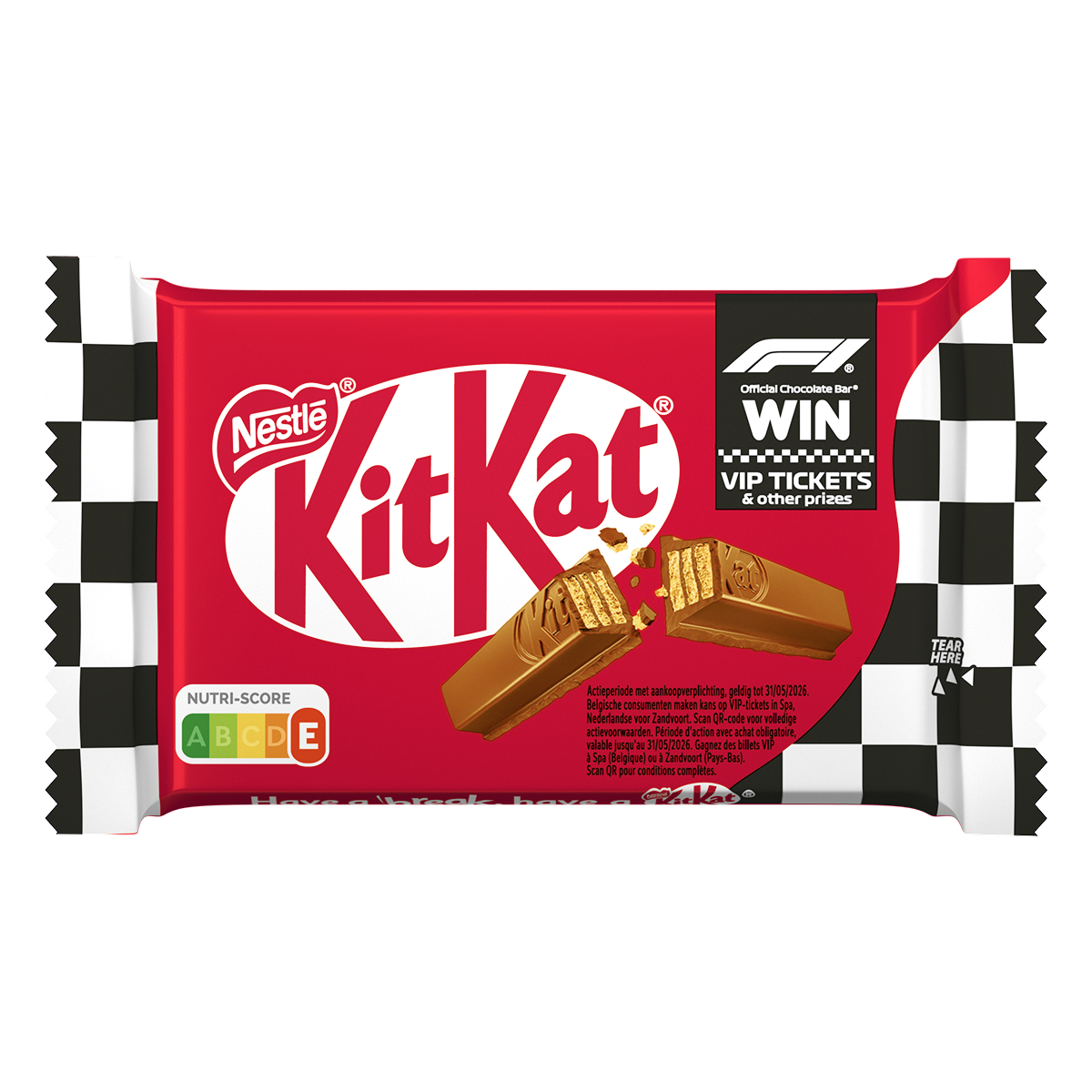 Шоколадный батончик KitKat 4 Fingers, 41,5 г