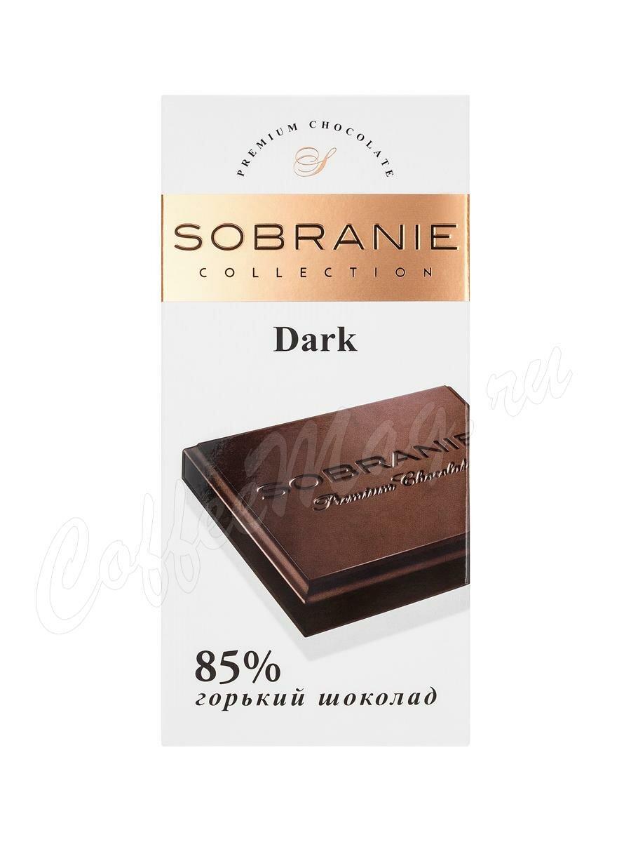 SOBRANIE горький шоколад 90гр (10шт - упак)