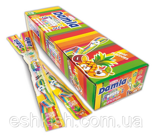 Мармеладные пластинки Damla Licorik sourbelt rainbow 15гр (72 шт в упаковке)