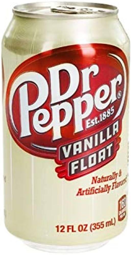 Dr.Pepper Vanilla Float 355ml США (12шт-упак)