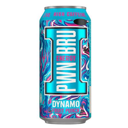 Энергетический напиток PWR BRU Dynamo Fruit Punch   500мл