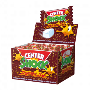 Center SHOCK Суперкислая жвачка Splashing cola 4гр (100шт в упаковке)