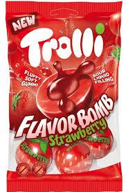 Жев.мармелад Trolli Flavour Bomb Strawberry   75гр